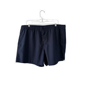 Abercrombie & Fitch Men's Pull On Athletic Shorts Relaxed Stretch Navy XXL